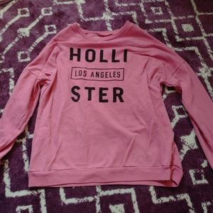 Hollister LARGE pink sweater